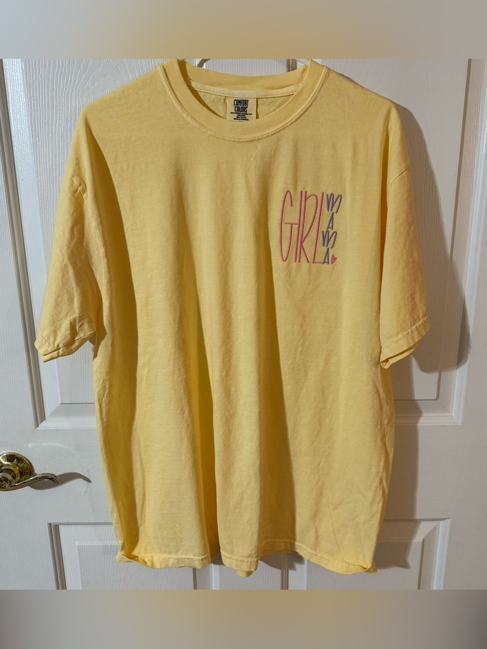 Girl Mama Embroidered Tee